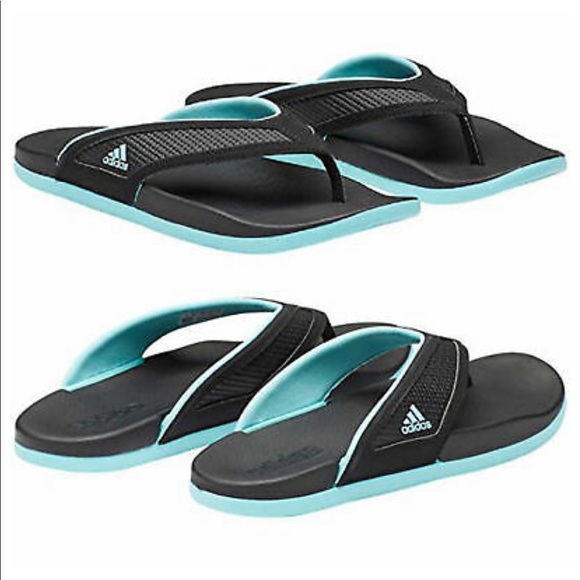 adidas flip flops women